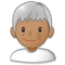 Old Man - Medium emoji on Samsung